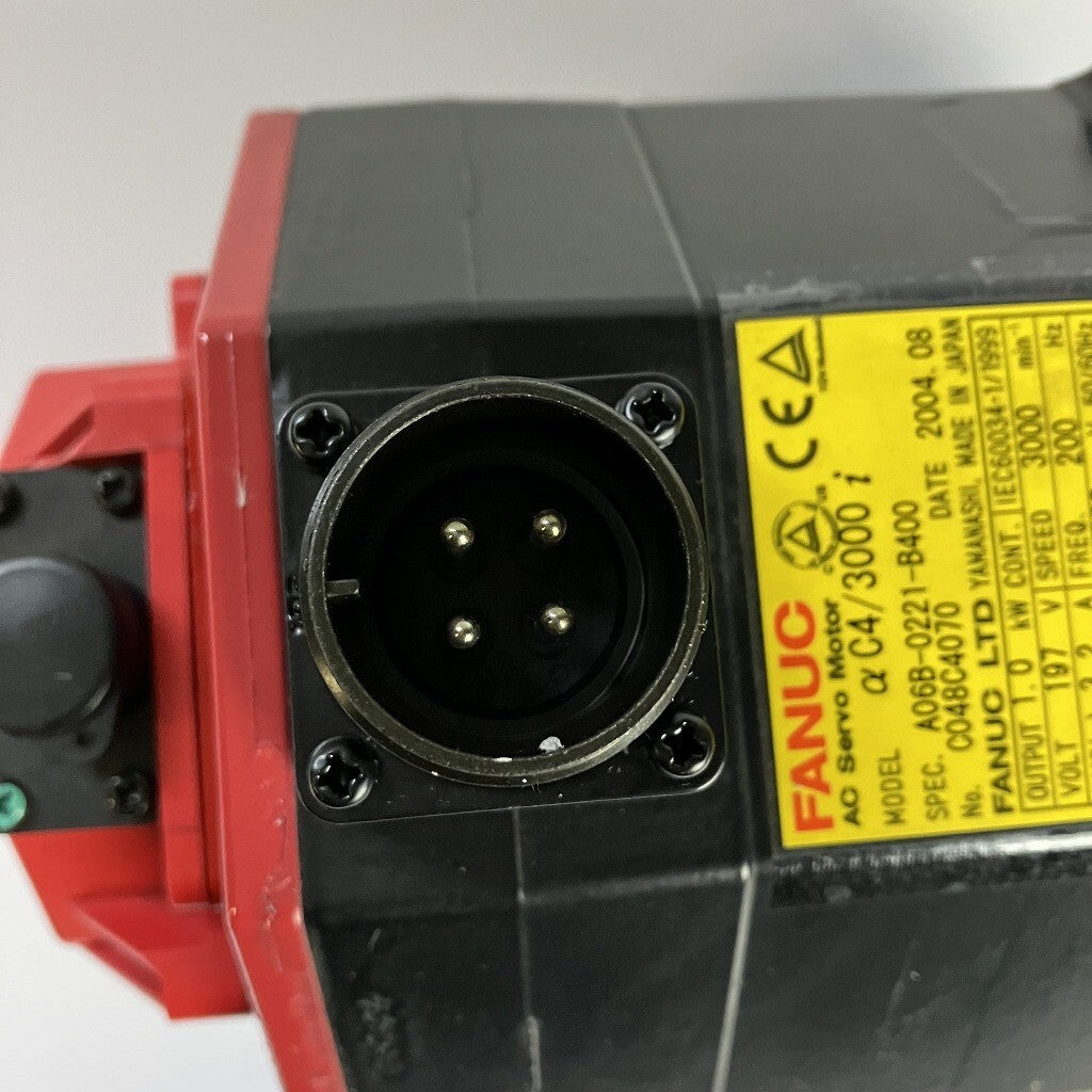 FANUC A06B-0221-B400 AC Servo Motor [s1146913677]