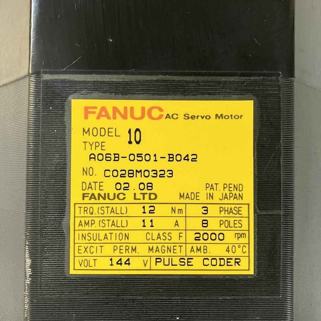 FANUC A06B-0501-B042 Servo Motor [l1147021572]