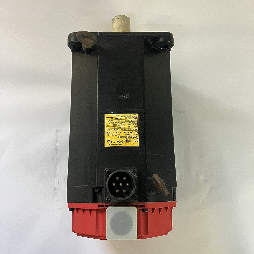 FANUC A06B-0166 B089 Servo Motor MODEL αM30/3000 [n1147001145]