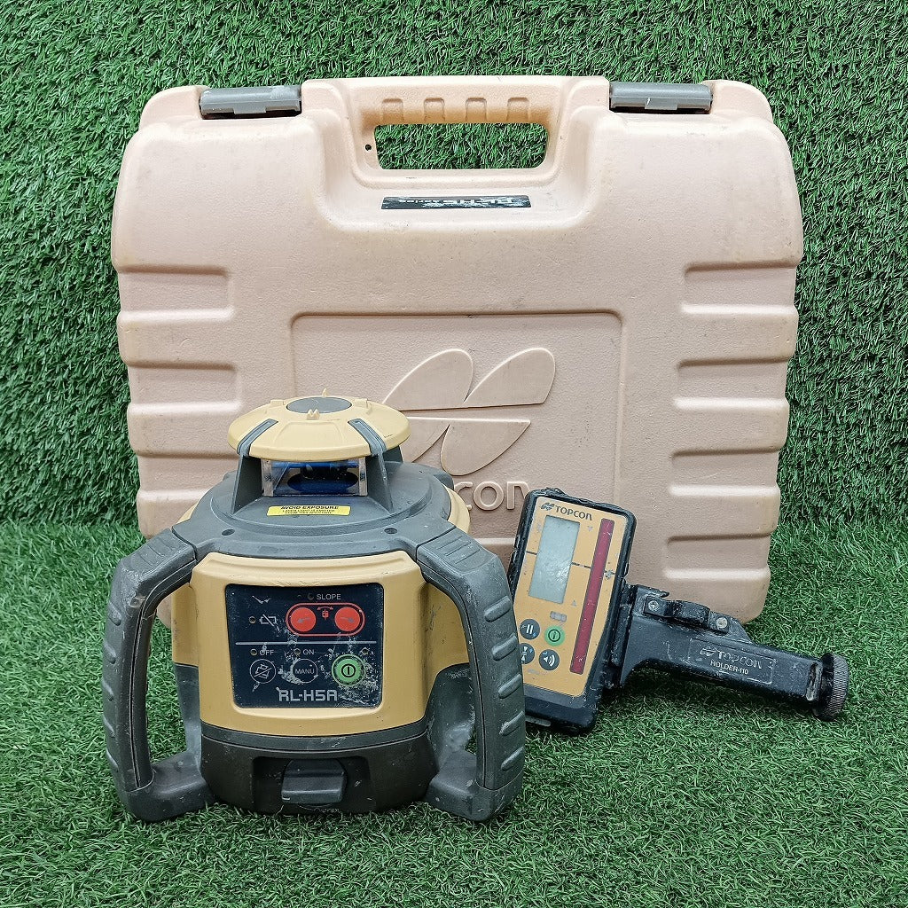 Topcon RL-H5A Rotating Laser with LS-100D Receiver [n1239939074]