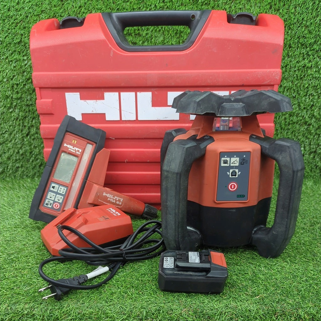 HILTI PR30-HVS Rotating Laser Level with PRA30 Receiver and 2.5Ah Battery [c1249052011]