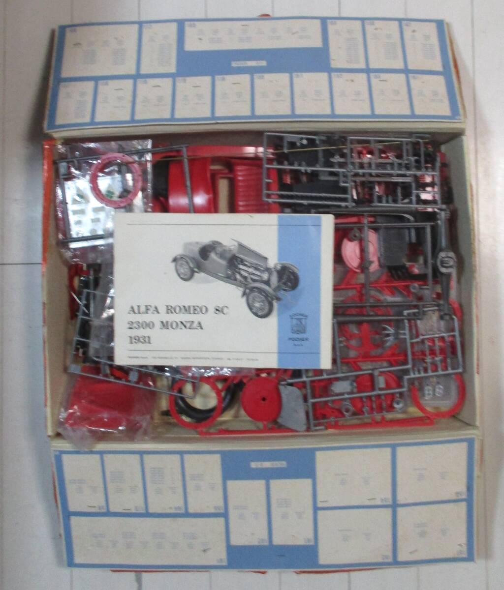 POCHER Alfa Romeo 8C 2300 Monza 1/8 Scale Model [p1183642033]