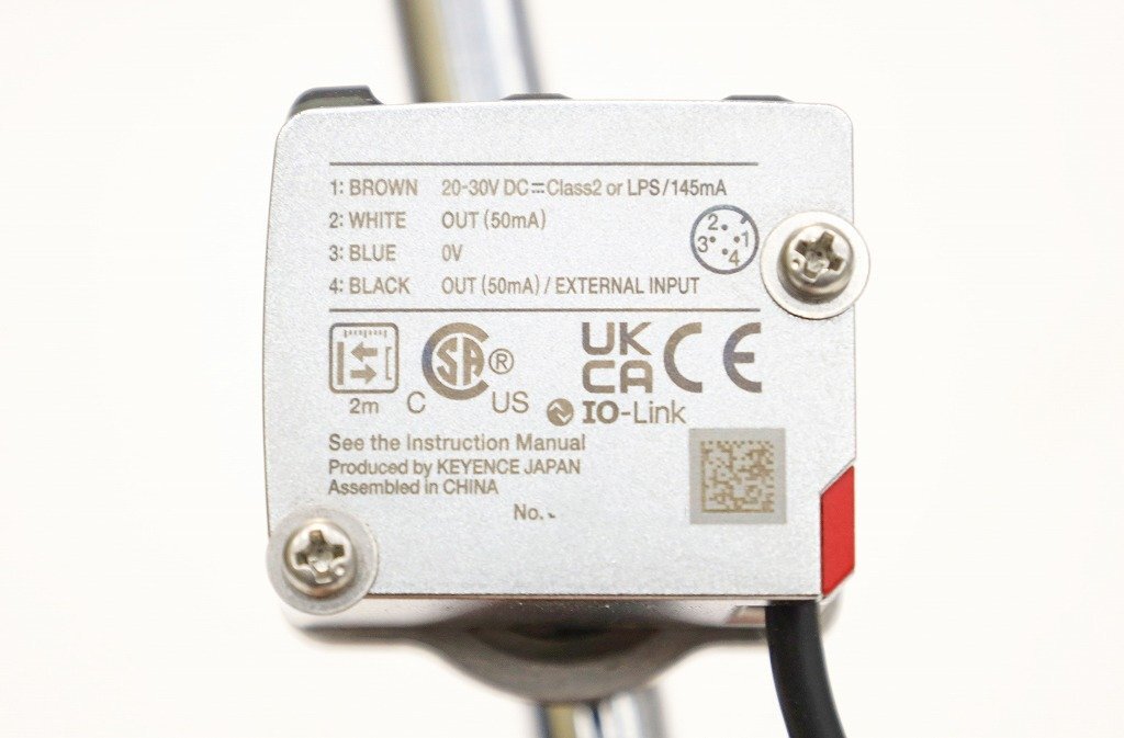 Keyence LR-TB2000C TOF Laser Sensor with Amplifier 2 pcs Detection Distance 2m M12 Connector [t1249046382]