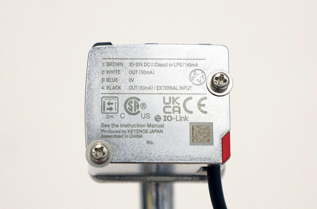 KEYENCE LR-TB2000C TOF Laser Sensor Pair 2m Detection Distance M12 Connector [f1249043964]