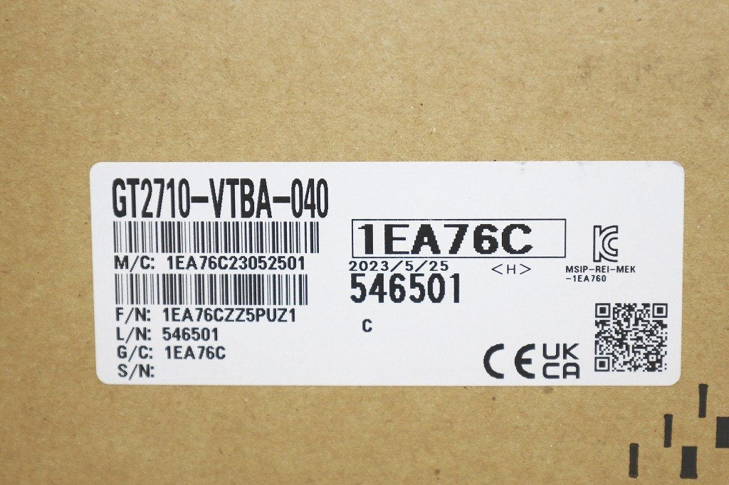MITSUBISHI GT2710-VTBA-040 Graphic Operation Terminal GOT2000 Display Touch Panel [g1198483605]
