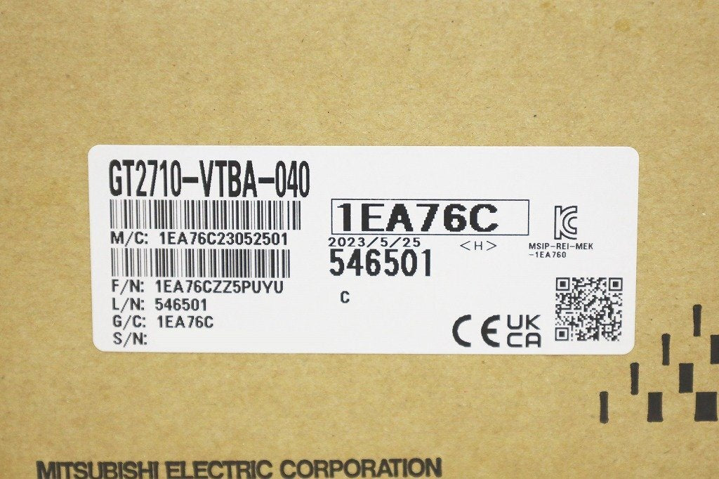 MITSUBISHI GT2710-VTBA-040 Graphic Operation Terminal Display Touch Panel GOT2000 [1198467878]
