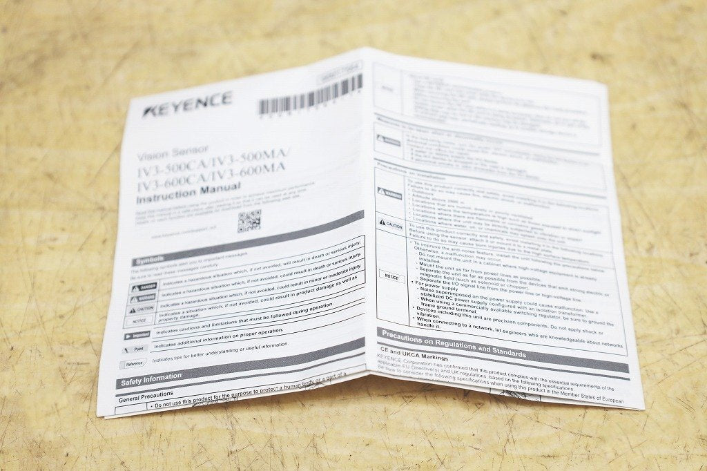 KEYENCE IV3-600CA Image Sensor Wide Field of View Type AI Equipped [b1209353895]