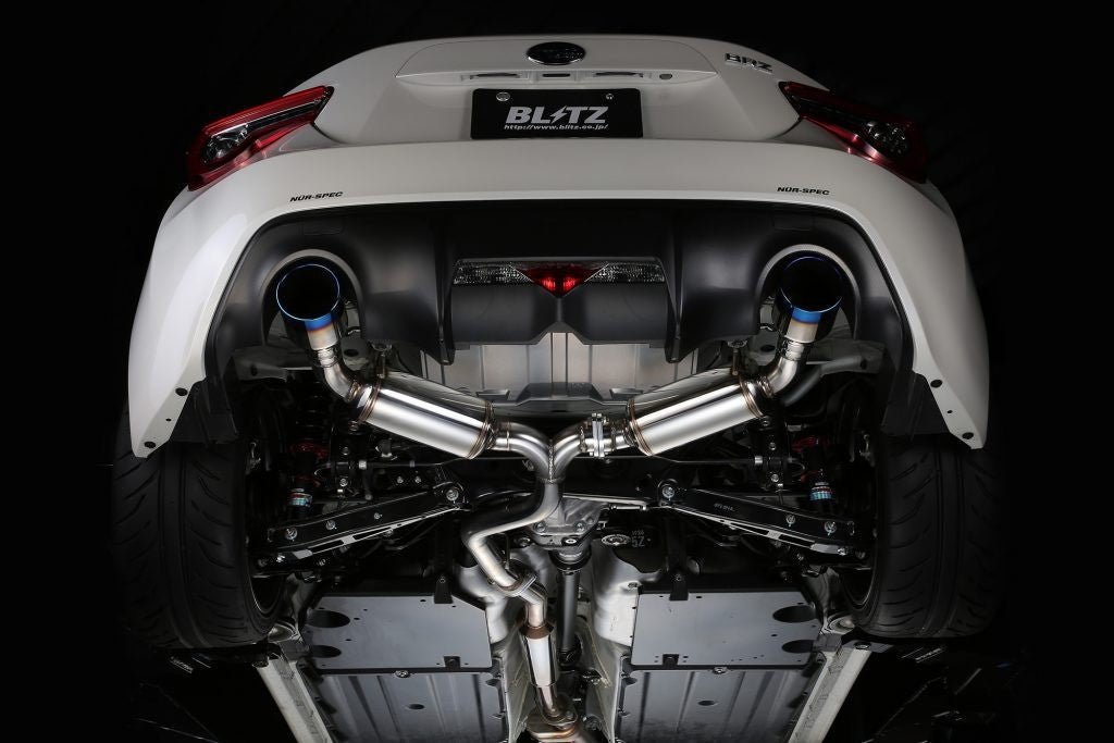 BLITZ NUR-SPEC CUSTOM EDITION Muffler VSR StyleD 86 ZN6 Subaru BRZ ZC6 [n1103852543]