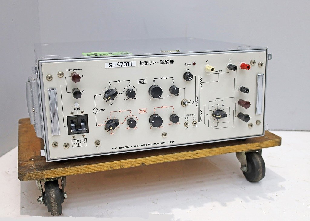 NF S-4701B Relay Tester 200V 750VA [b1239068806]