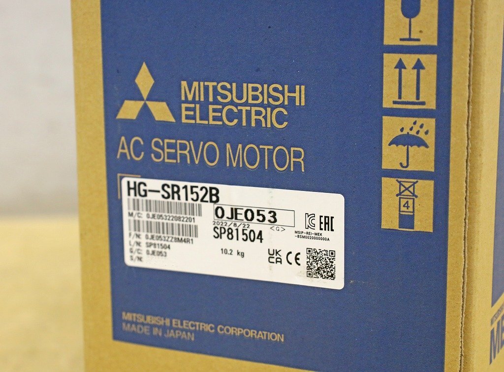 MITSUBISHI HG-SR152B Servo Motor MELSERVO [1200575871]