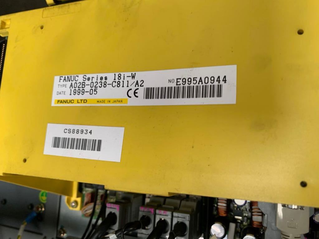FANUC 18i-W Operation Panel Monitor (as-is) [d1052630927]