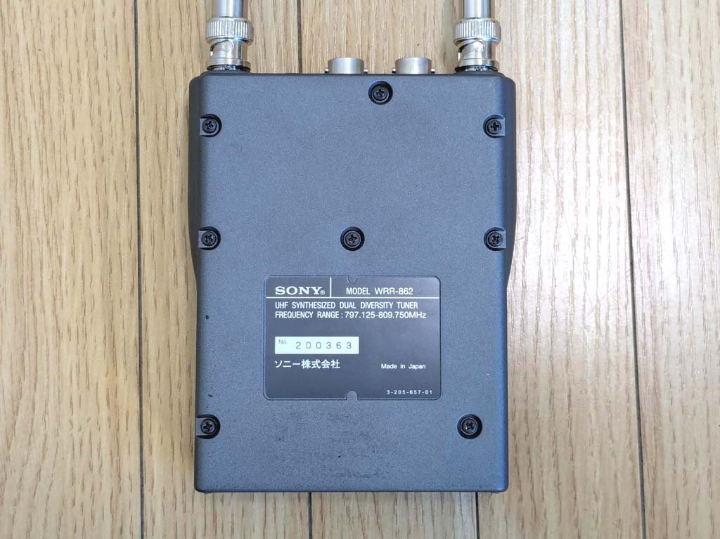 Sony WRR-862 WRT-850 Dual Wireless Receiver and Transmitter Pair [n1248907857]