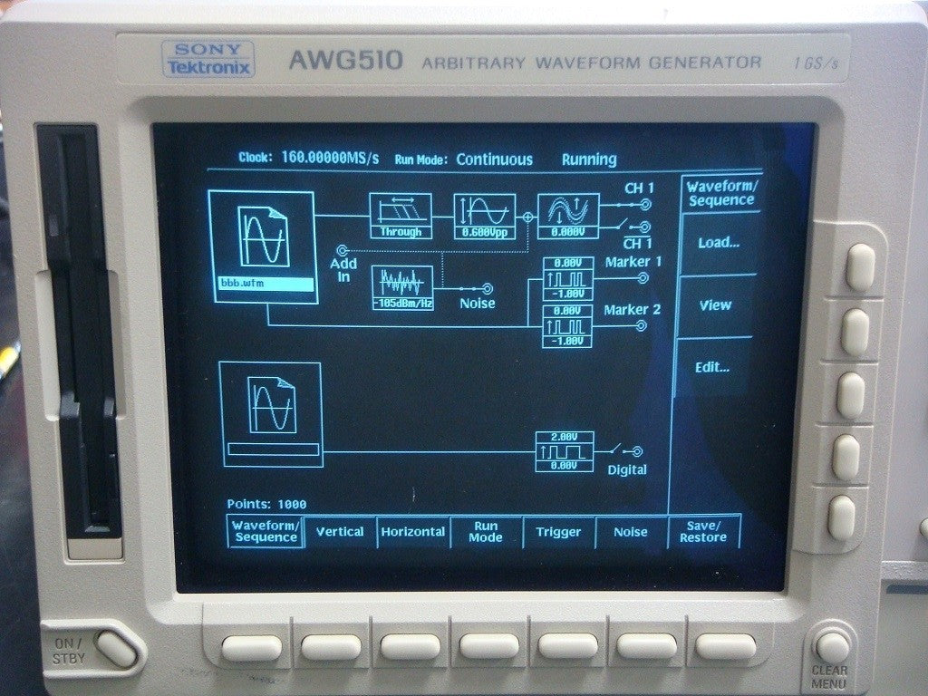 Tektronix AWG510 Arbitrary Waveform Generator 1GHz [n412879809]