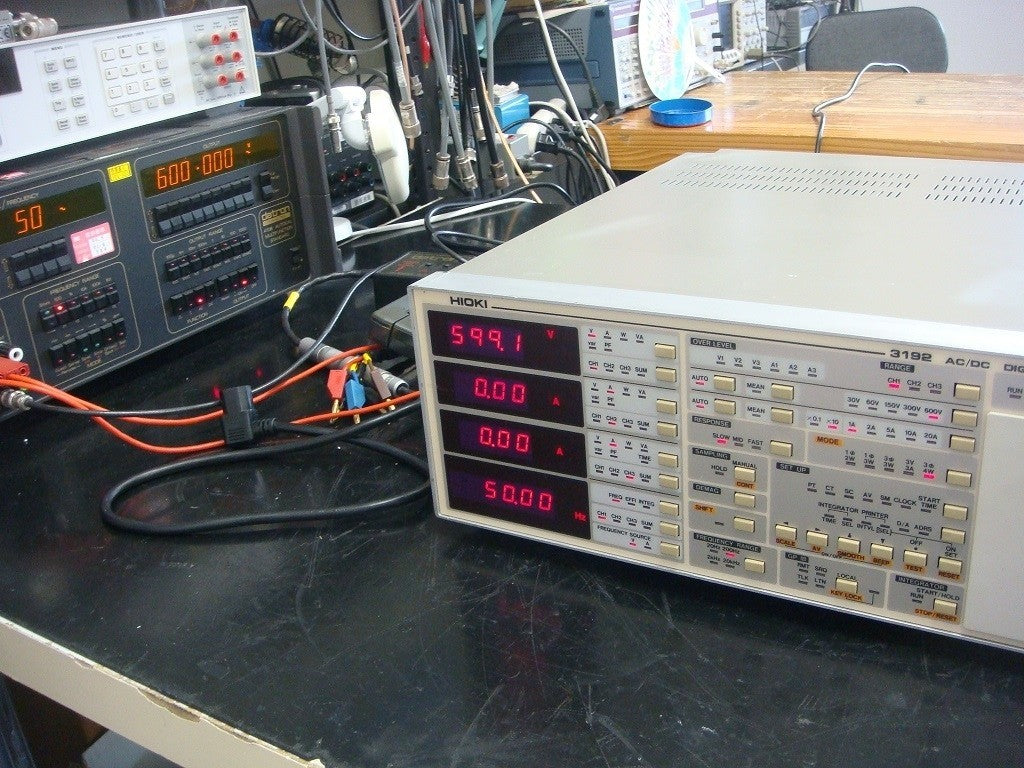 Hioki 3192 AC/DC Digital Power Meter 30.00V-600.0V 20Hz-20kHz 2 Units [s1048617687]