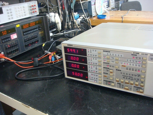 Hioki 3192 AC/DC Digital Power Meter 30.00V-600.0V 20Hz-20kHz 2 Units [s1048617687]