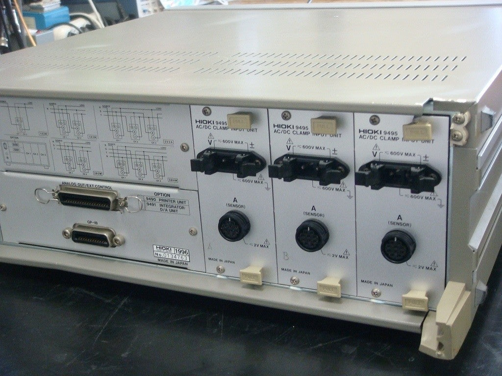Hioki 3192 AC/DC Digital Power Meter 30.00V-600.0V 20Hz-20kHz 2 Units [s1048617687]