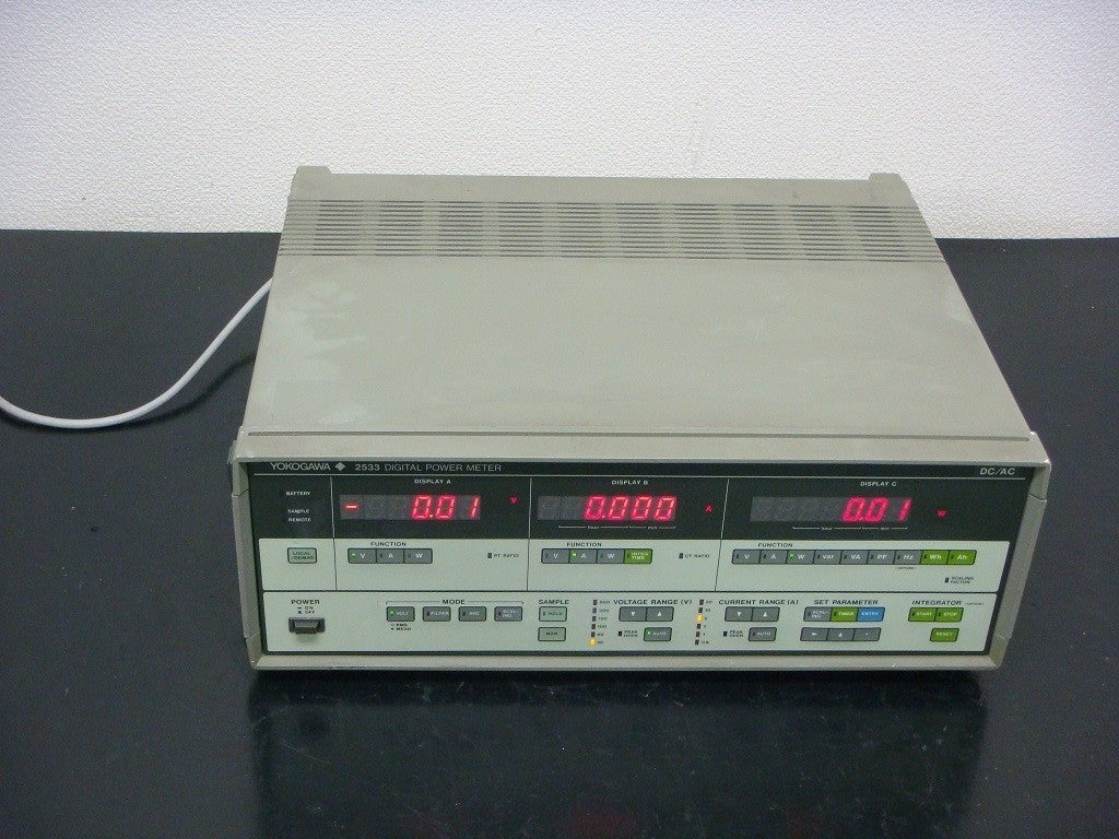 Yokogawa 2533-21 AC/DC Power Meter 600V 20A [s1048619626]