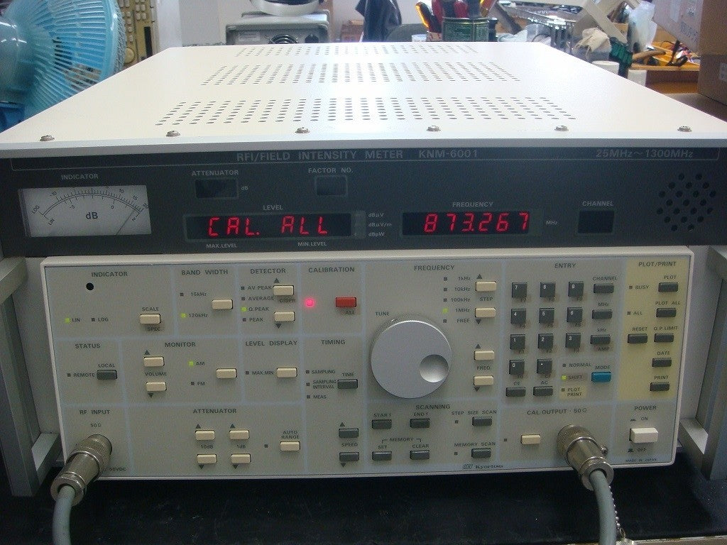 Kyoritsu KNM-6001 Interference Field Strength Meter 25-1300MHz [x1048739645]
