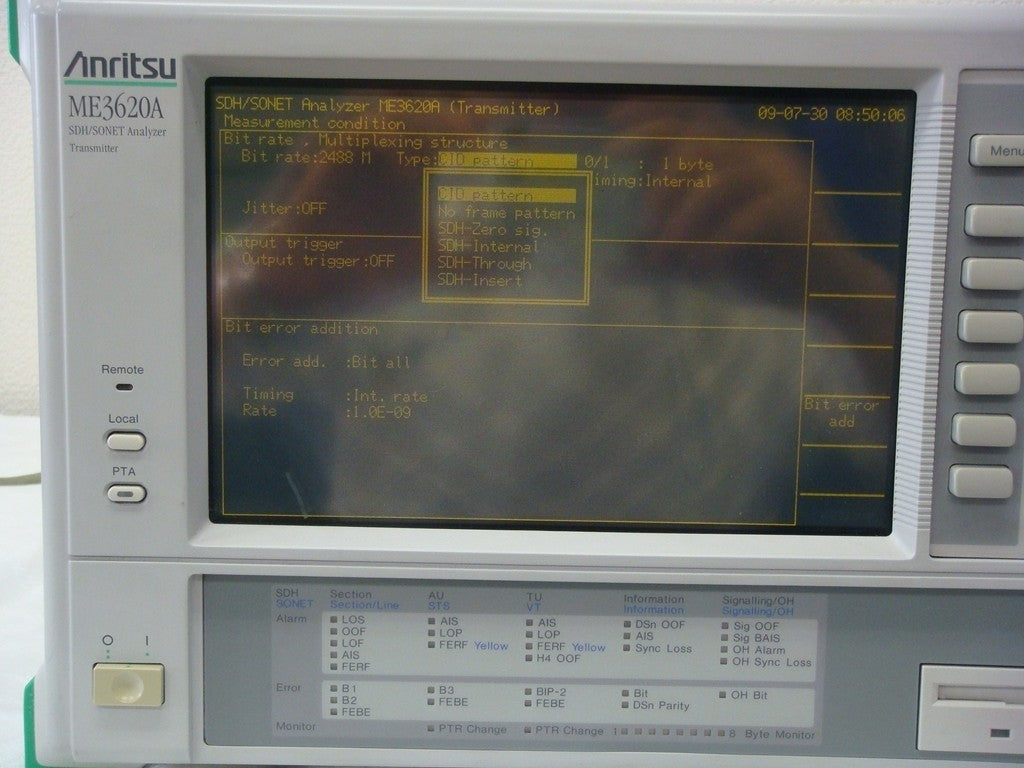 Anritsu ME3620A SDH/SONET Analyzer 2.4Gbps [p1048739591]