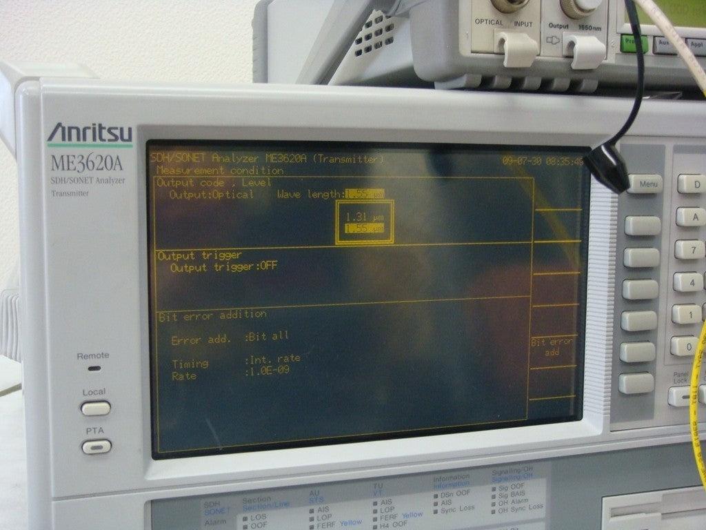 Anritsu ME3620A SDH/SONET Analyzer 2.4Gbps [p1048739591]
