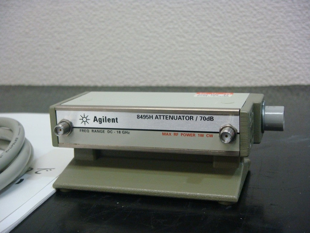 Agilent 8495H /002 Manual Step Attenuator DC-18GHz 70dB [h1048741861]