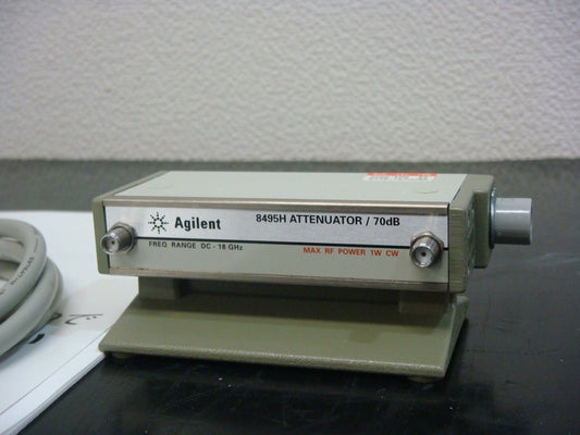 Agilent 8495H /002 Manual Step Attenuator DC-18GHz 70dB [h1048741861]