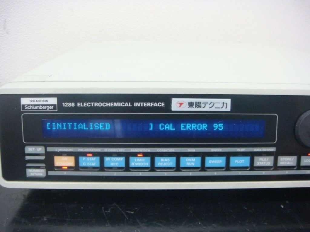 Solartron 1286 Electrochemical Interface Impedance Analyzer DC-1MHz (for parts or not working) [h1061624035]