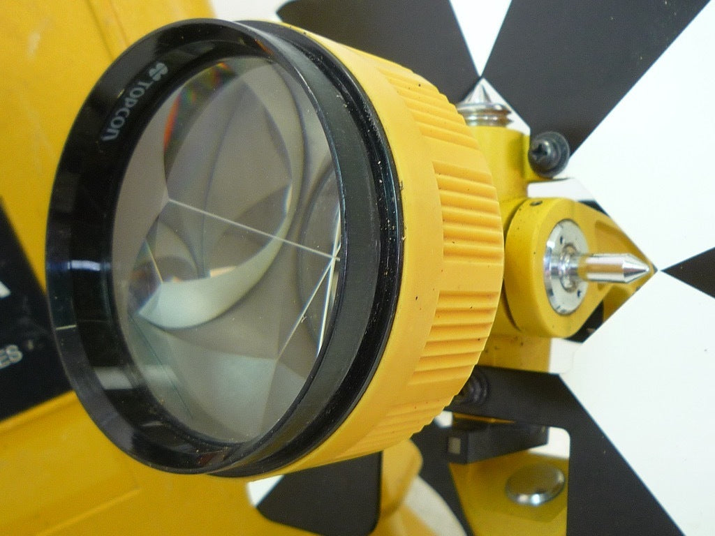 Topcon EDM ACCESSORIES-3 Prism Set with Hard Case for Long-Distance Measurement [w1114044277]