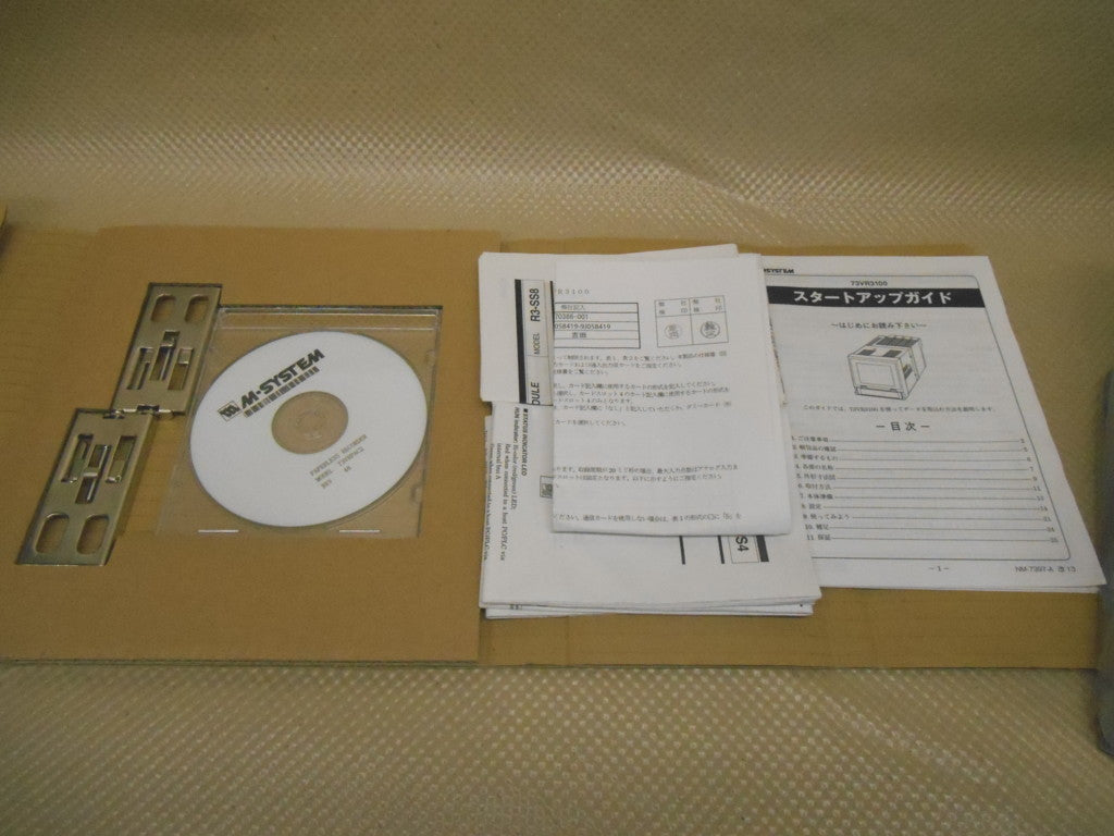 M-SYSTEM 73VR3100-N-M2 Data Logger Paperless Recorder [f1123300191]