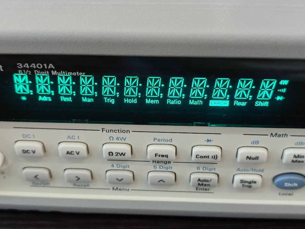 Agilent 34401A Multimeter 6-Digit and Half [j1149186201]