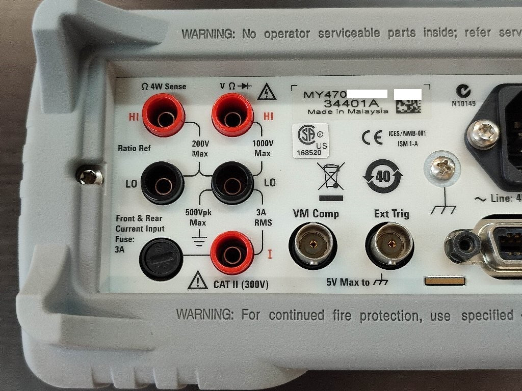 Agilent 34401A Multimeter 6-Digit and Half [j1149186201]