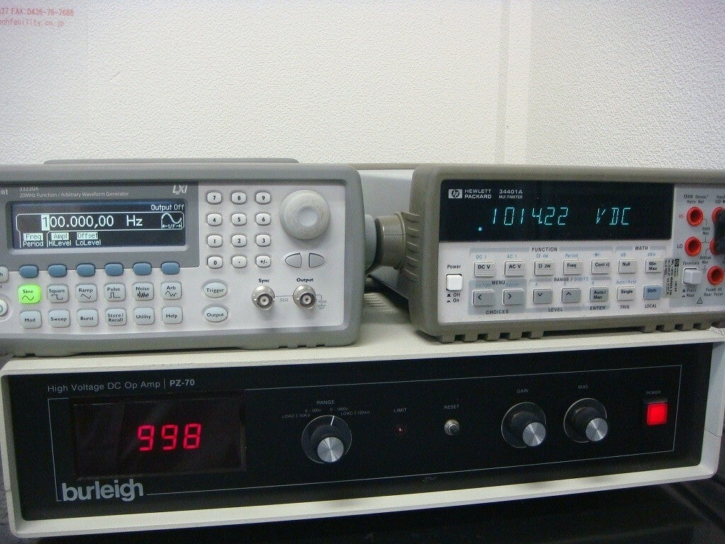 Burleigh PZ-70M High Voltage Op Amp DC-1kHz 1000V 40dB [s1164871776]