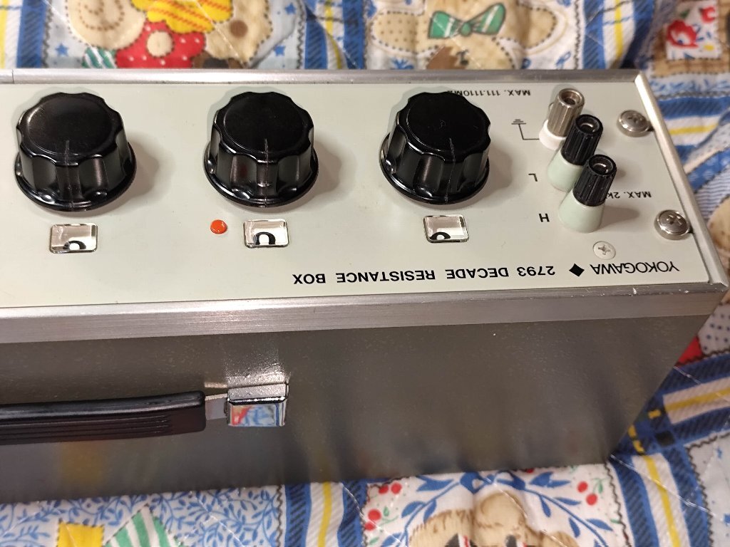 Yokogawa 2793-03 6-Dial Variable Resistor 0-111M ohm [q1169006381]
