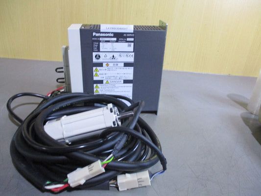 Panasonic MBDCT1107 Servo Amplifier + SERVO MOTOR LAYR61204A017 [f1169394924]
