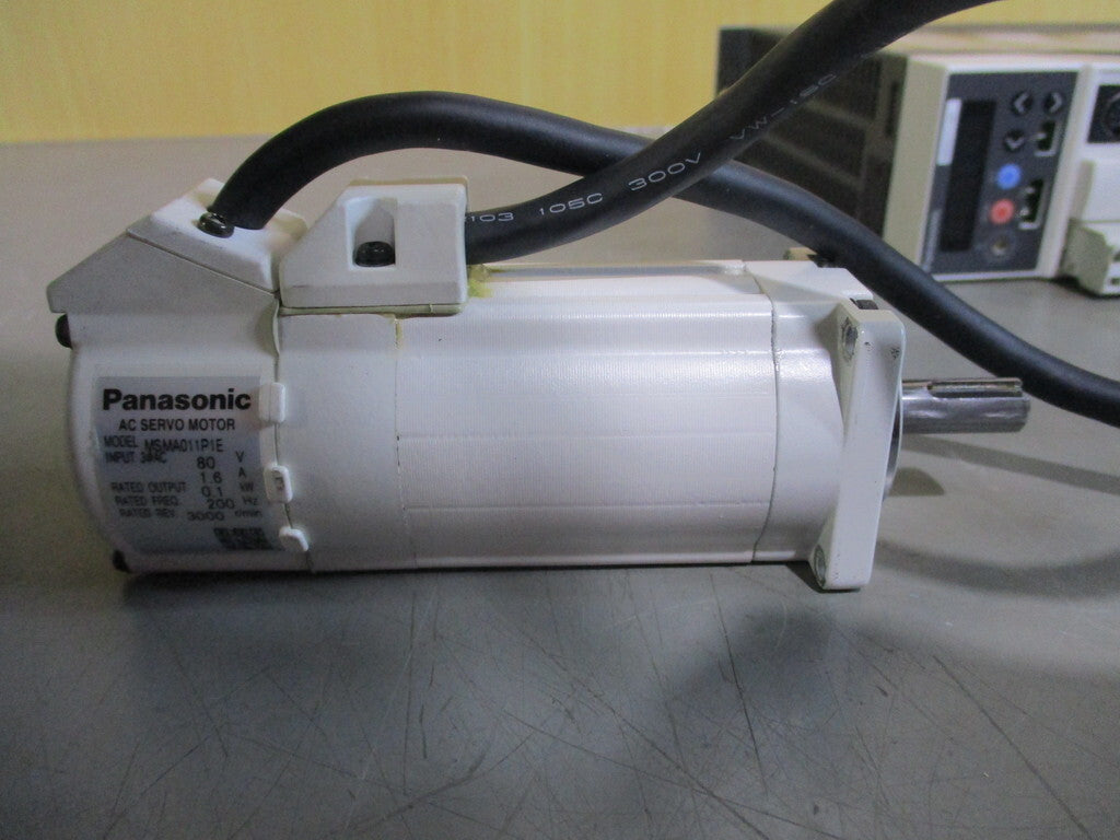 Panasonic MBDCT1107 Servo Amplifier + SERVO MOTOR LAYR61204A017 [f1169394924]