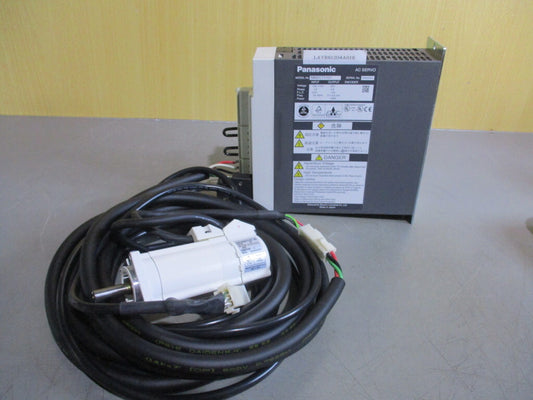 Panasonic MBDCT1107 Servo Amplifier + SERVO MOTOR LAYR61204A018 [k1169387934]