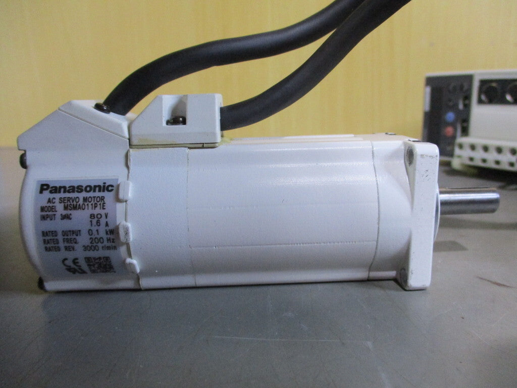 Panasonic MBDCT1107 Servo Amplifier + SERVO MOTOR LAYR61204A018 [k1169387934]