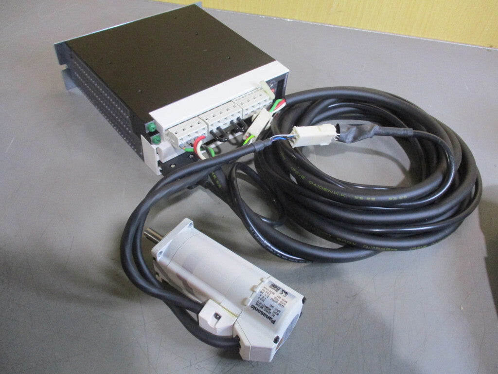 Panasonic MBDCT1107 Servo Amplifier + SERVO MOTOR LAYR61204A018 [k1169387934]