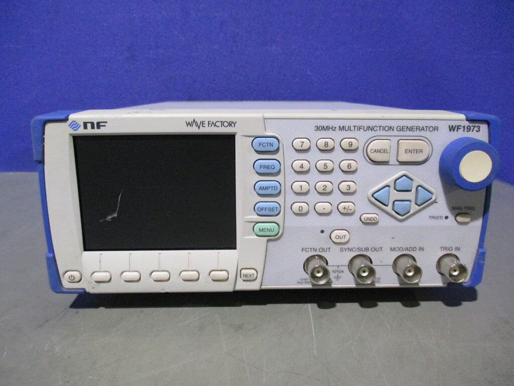 NF WAVE FACTORY WF1973 Multifunction Generator Power [x1174187623]