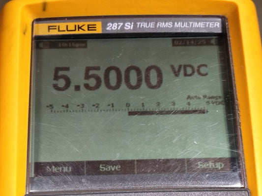 Fluke 287Si Multimeter Calibration High-Accuracy Adjustment Temperature Probe Test Lead Included [s1176656428]