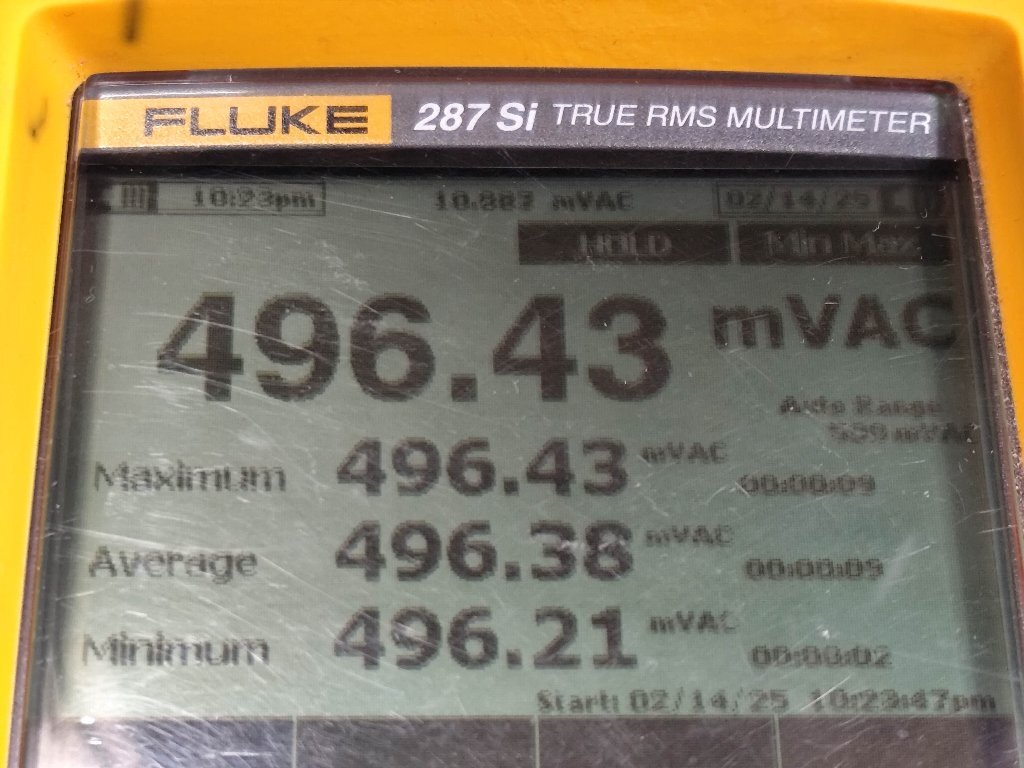 Fluke 287Si Multimeter Calibration High-Accuracy Adjustment Temperature Probe Test Lead Included [s1176656428]