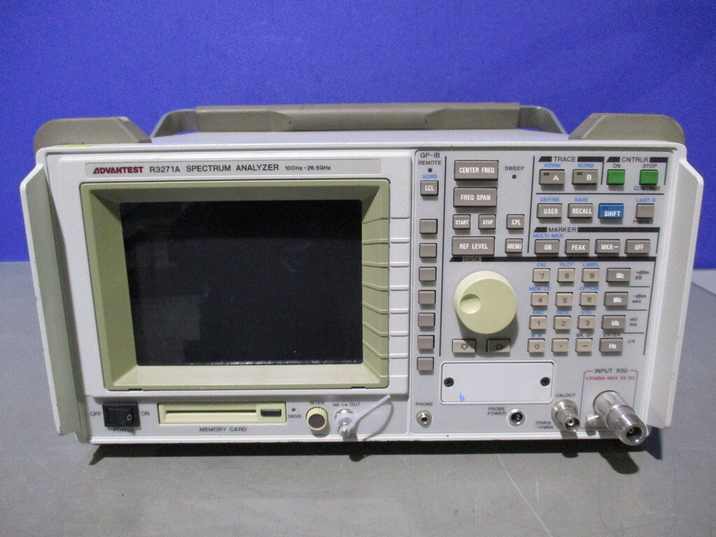 ADVANTEST R3271AS SPECTROM ANALYZER [b1178016410]