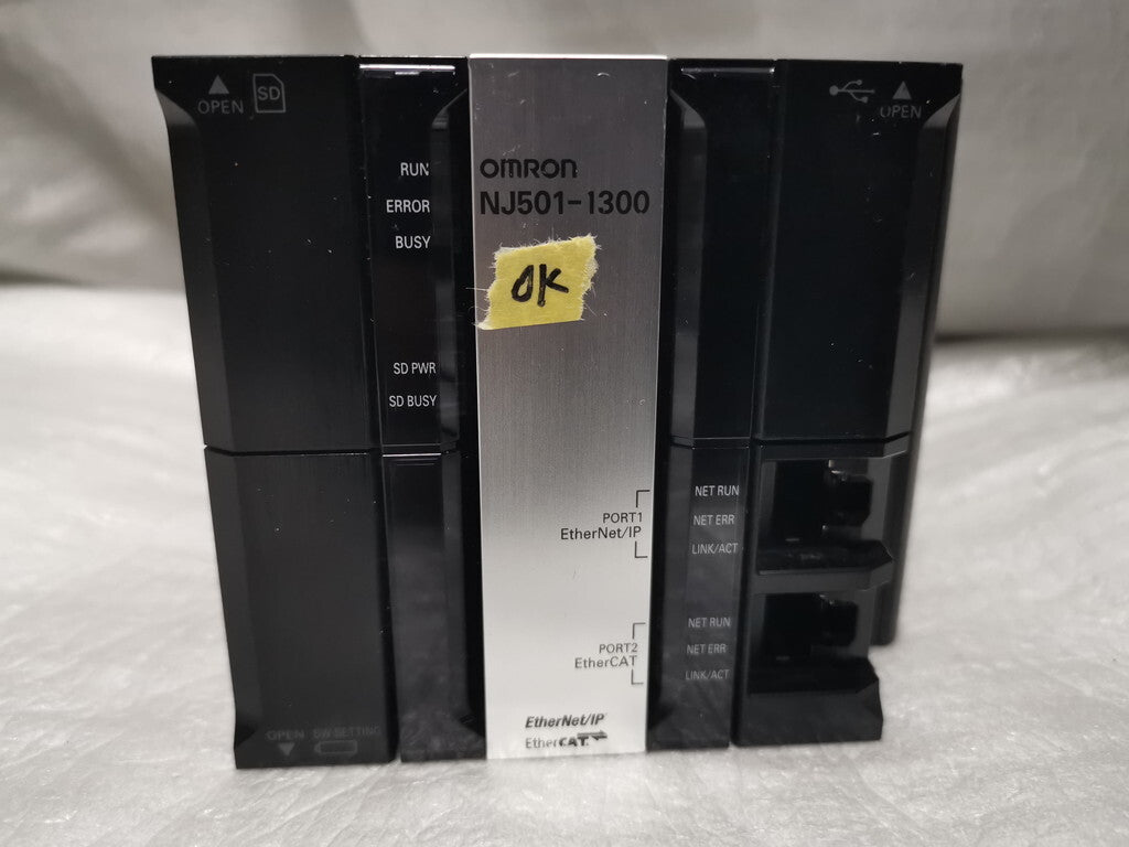 OMRON NJ501-1300 PLC High Speed High Precision CPU Device [w1178021749]
