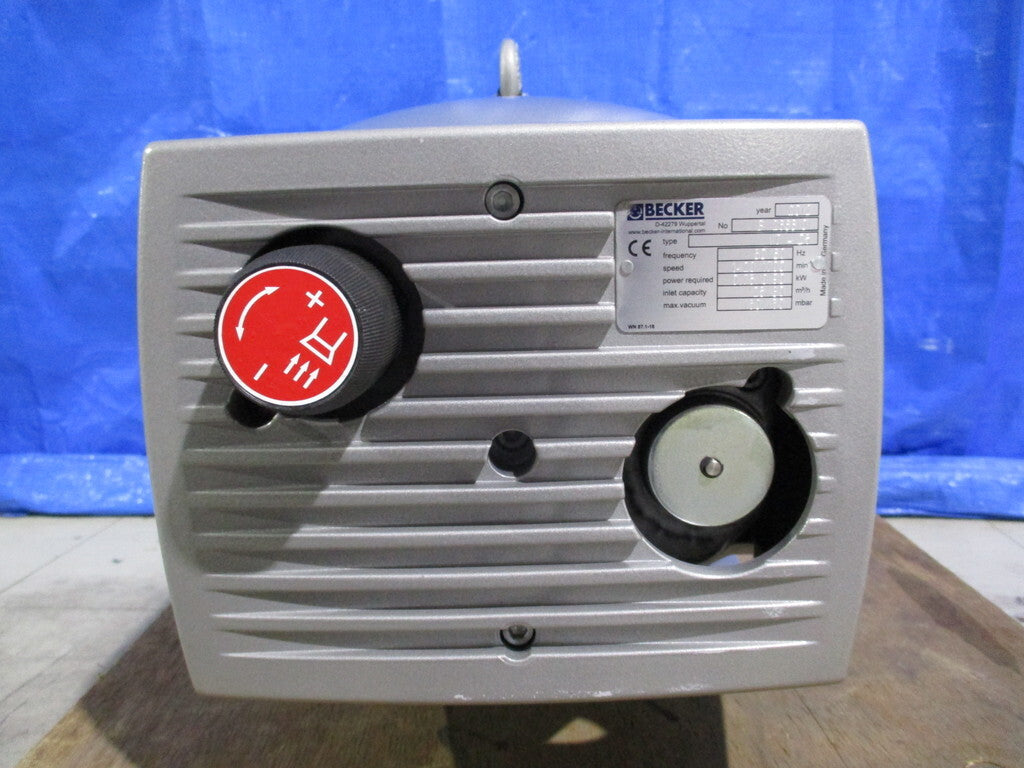 BECKER D-42279 Rotary Vane Vacuum Pump D 80 BY4 P [h1178348203]