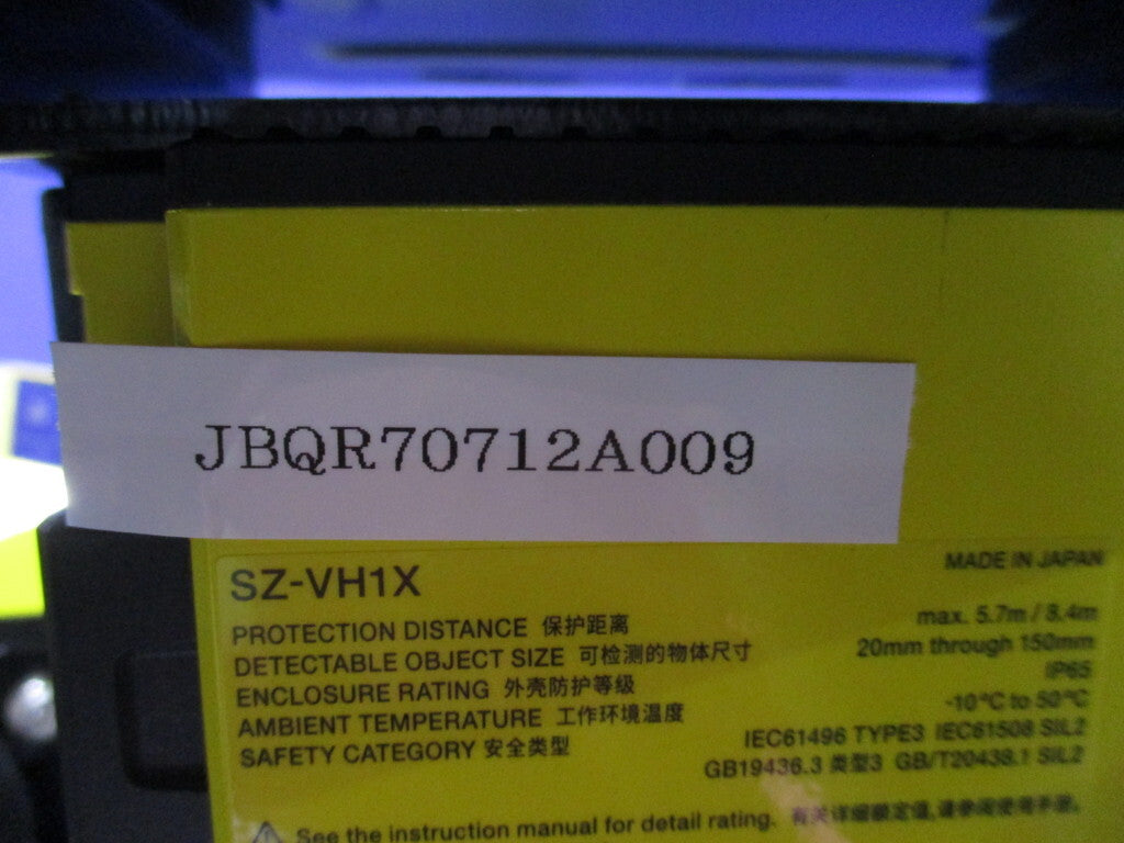 KEYENCE SZ-VH1X Safety Laser Scanner [b1192853278]