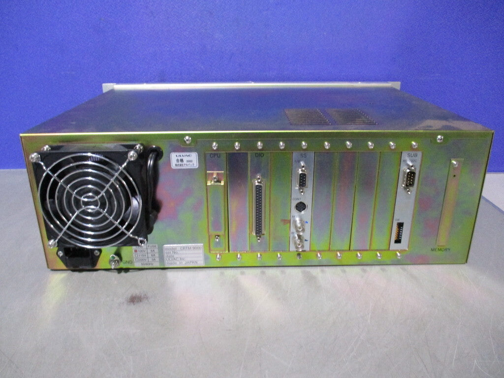 ULVAC CRTM-9000 Film Formation Controller AC100V [c1193884409]