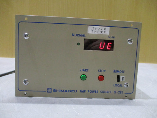 SHIMADZU EI-281 Power Supply for Turbo Molecular Pumps [t1196745133]