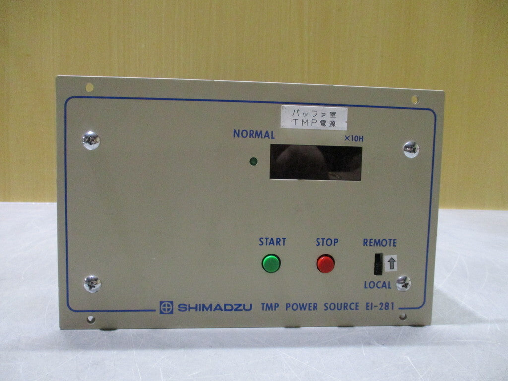 SHIMADZU EI-281 Power Supply for Turbo Molecular Pumps [t1196745133]