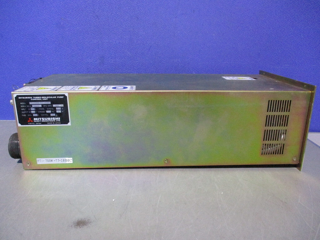 MITSUBISHI FTI-700W-T7-193HC Turbo Molecular Pump Power Supply [c1196746379]
