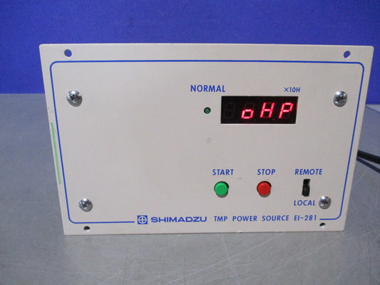 SHIMADZU EI-281 Power Supply for Turbo Molecular Pumps [q1196750590]